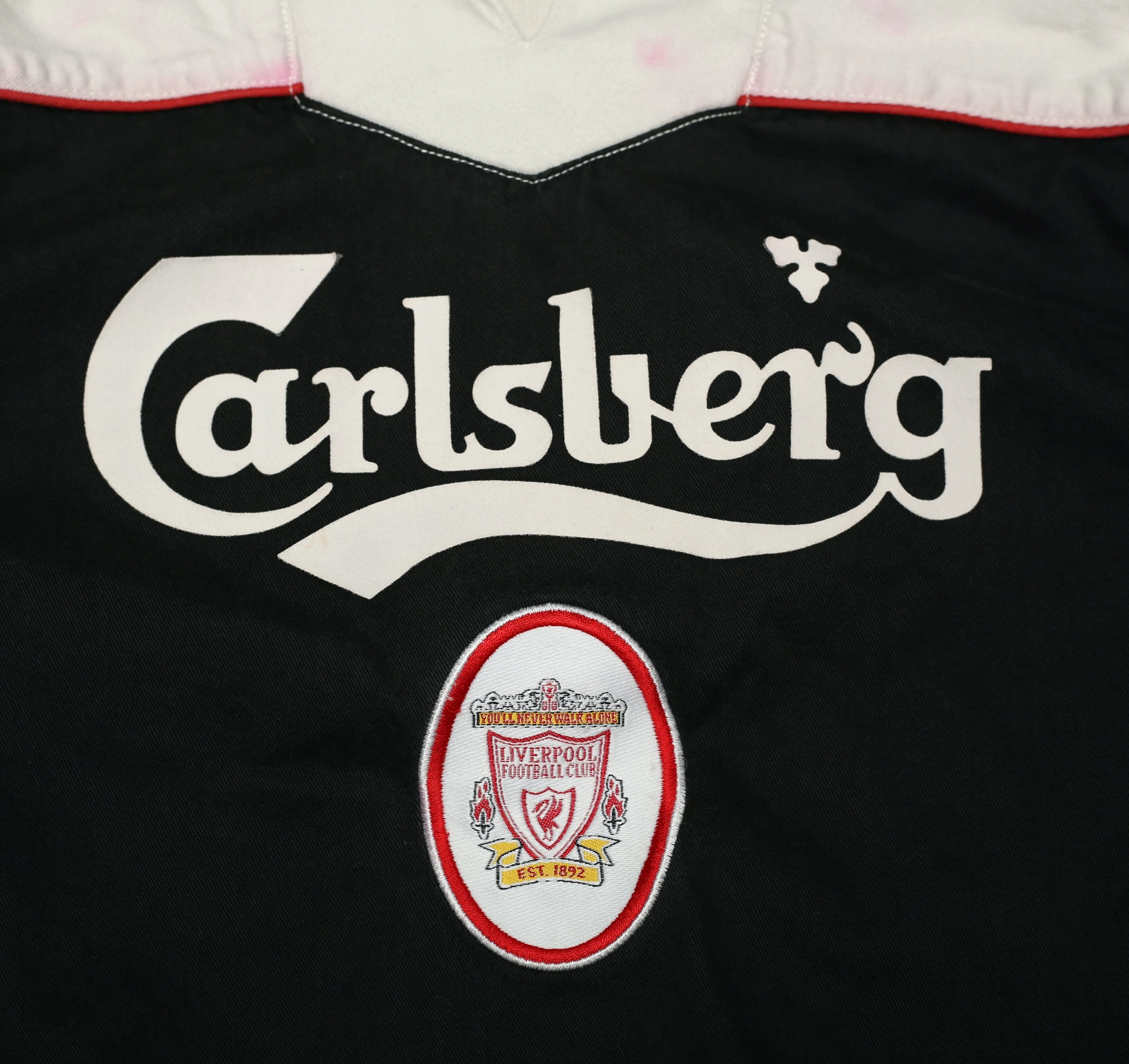 1996/97 LIVERPOOL Vintage Reebok Football Training Drill Top (XS) 34