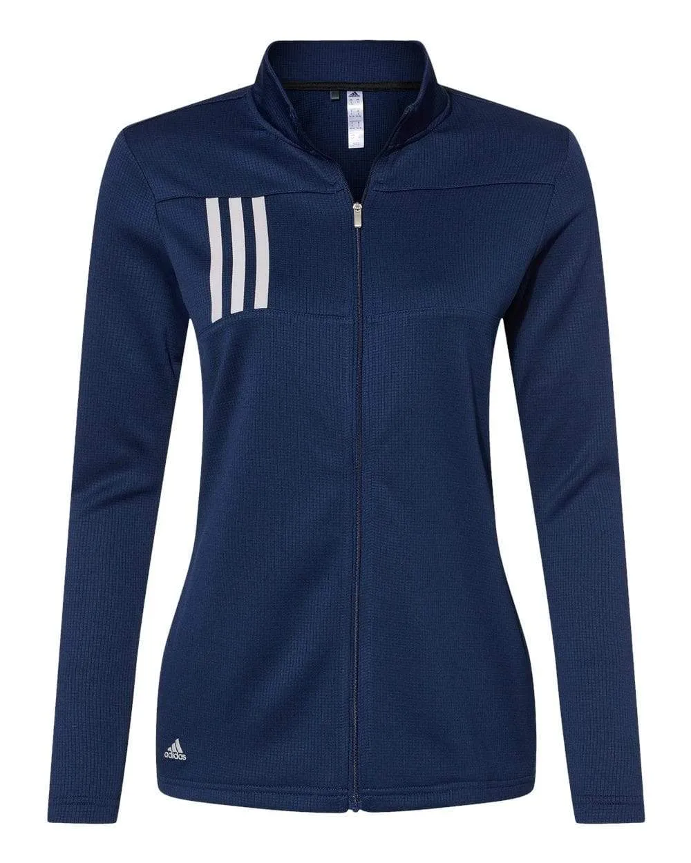 adidas - Women's 3-Stripes Double Knit Full-Zip Jacket