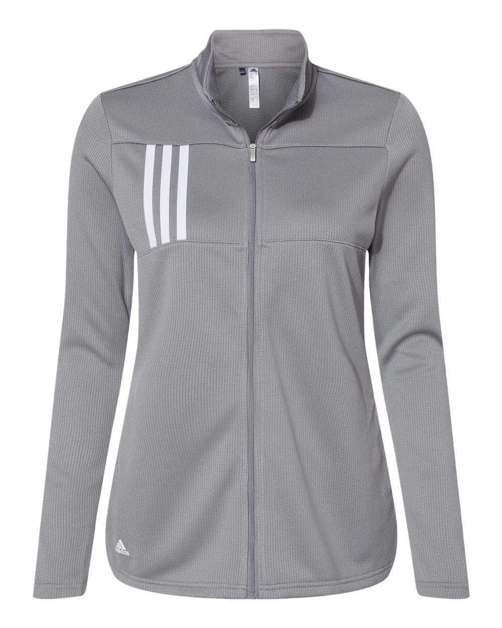 adidas - Women's 3-Stripes Double Knit Full-Zip Jacket