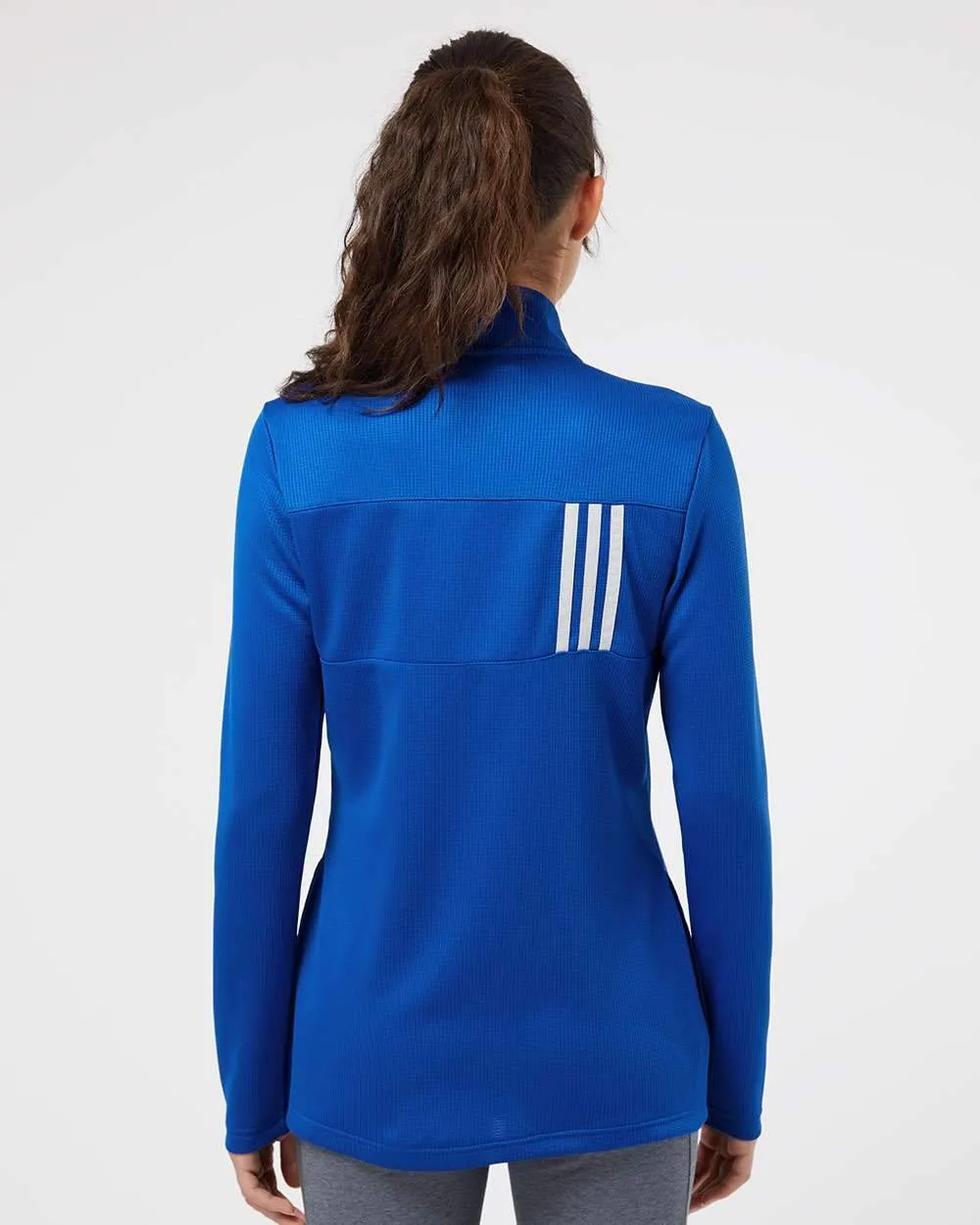 adidas - Women's 3-Stripes Double Knit Full-Zip Jacket