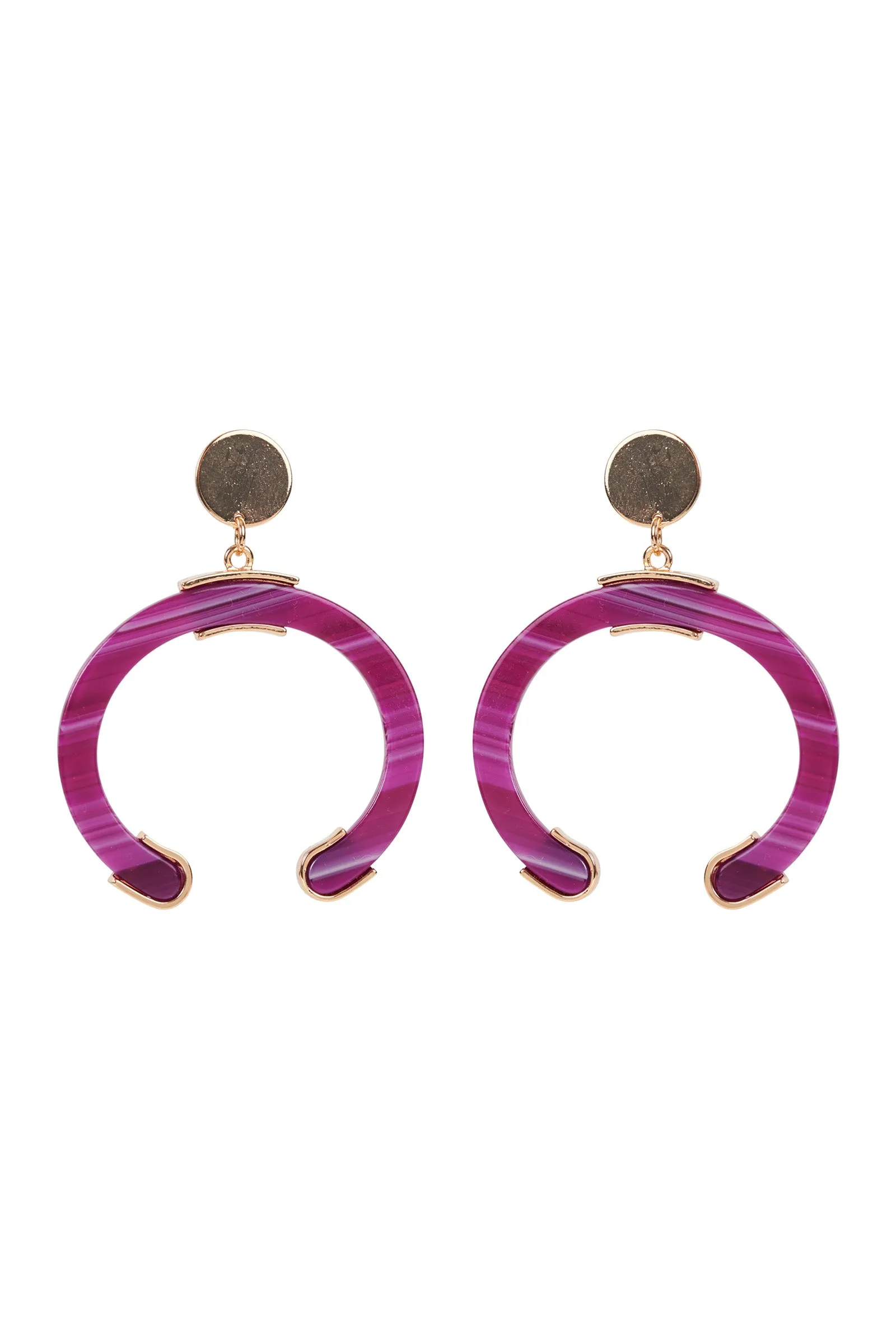 Alawa Earring - Magenta