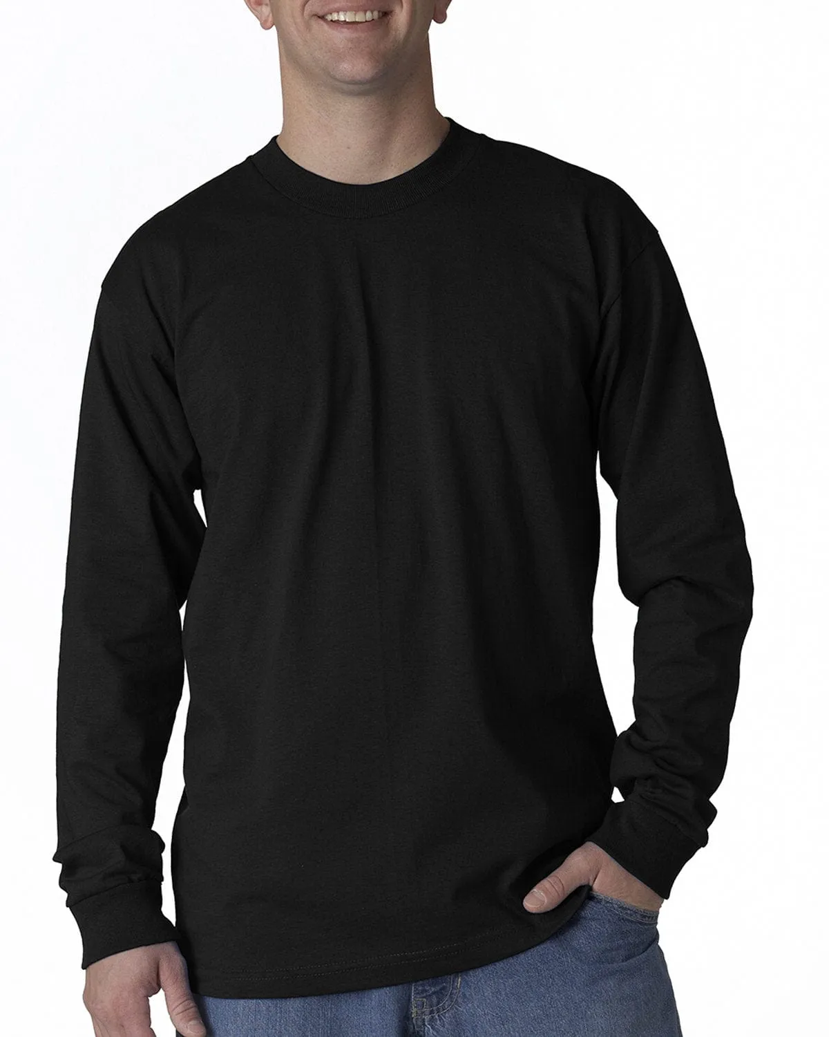 Bayside BA2955: Unisex Union-Made Long-Sleeve T-Shirt