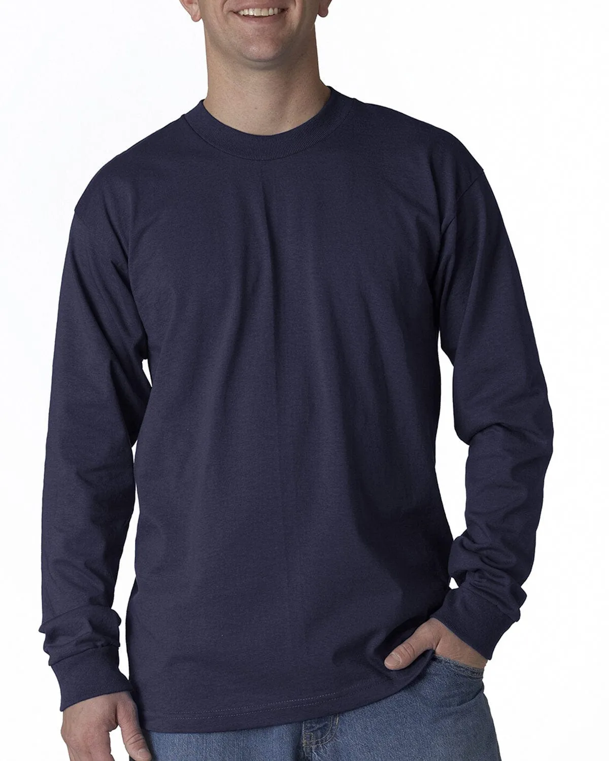 Bayside BA2955: Unisex Union-Made Long-Sleeve T-Shirt