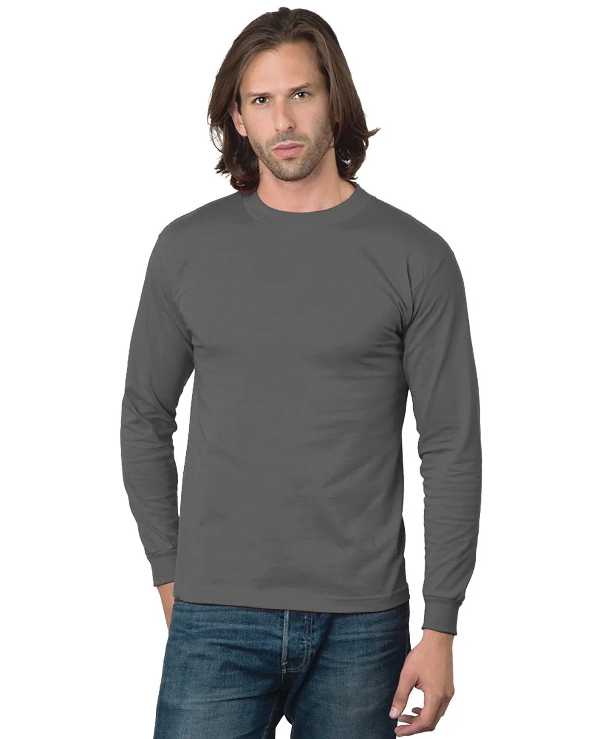 Bayside BA2955: Unisex Union-Made Long-Sleeve T-Shirt