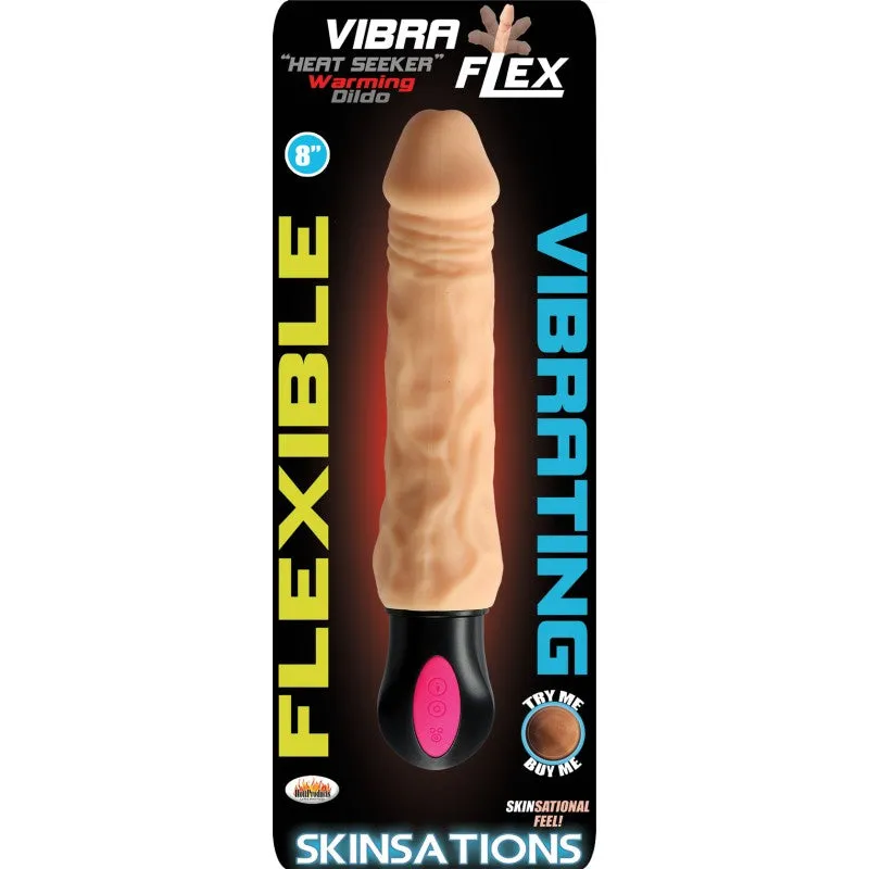 Bendy Heat Seeker Vibrator with 12 Speeds and Warm Feel