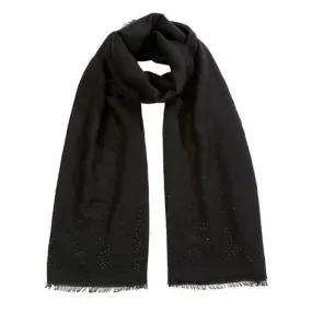 Black Diamante Scarf