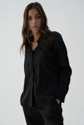 Black Shirt (Satin)