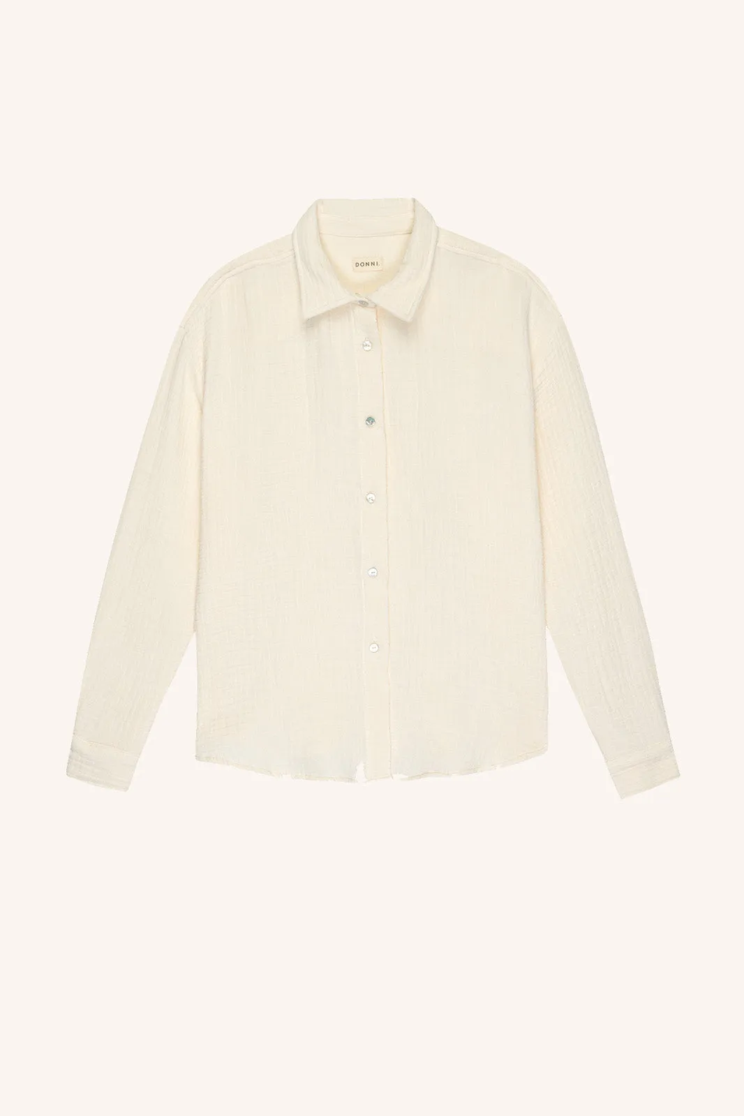 Bubble Shirt, Creme