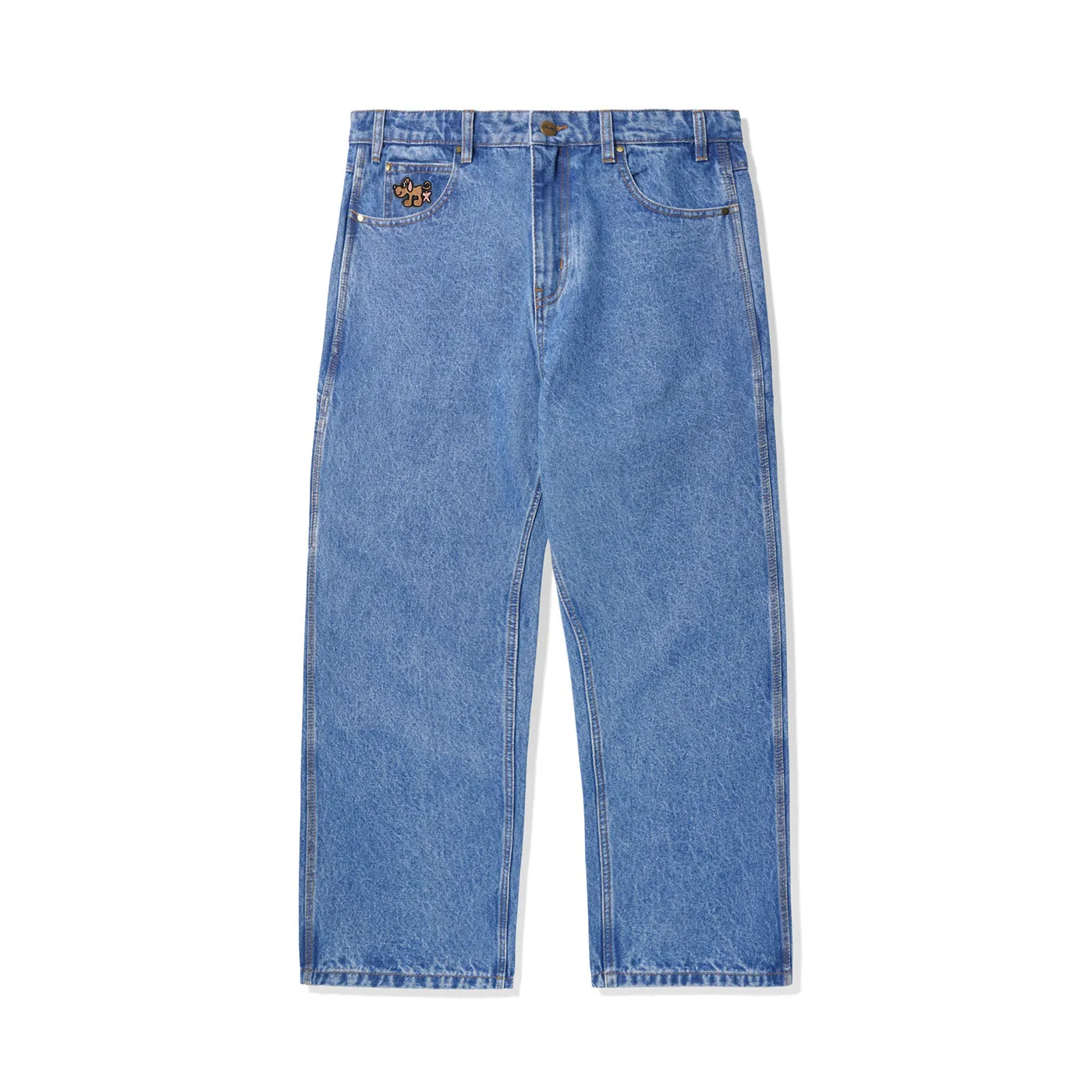 Butter Goods Pooch Relaxed Denim Jeans Washed Indigo