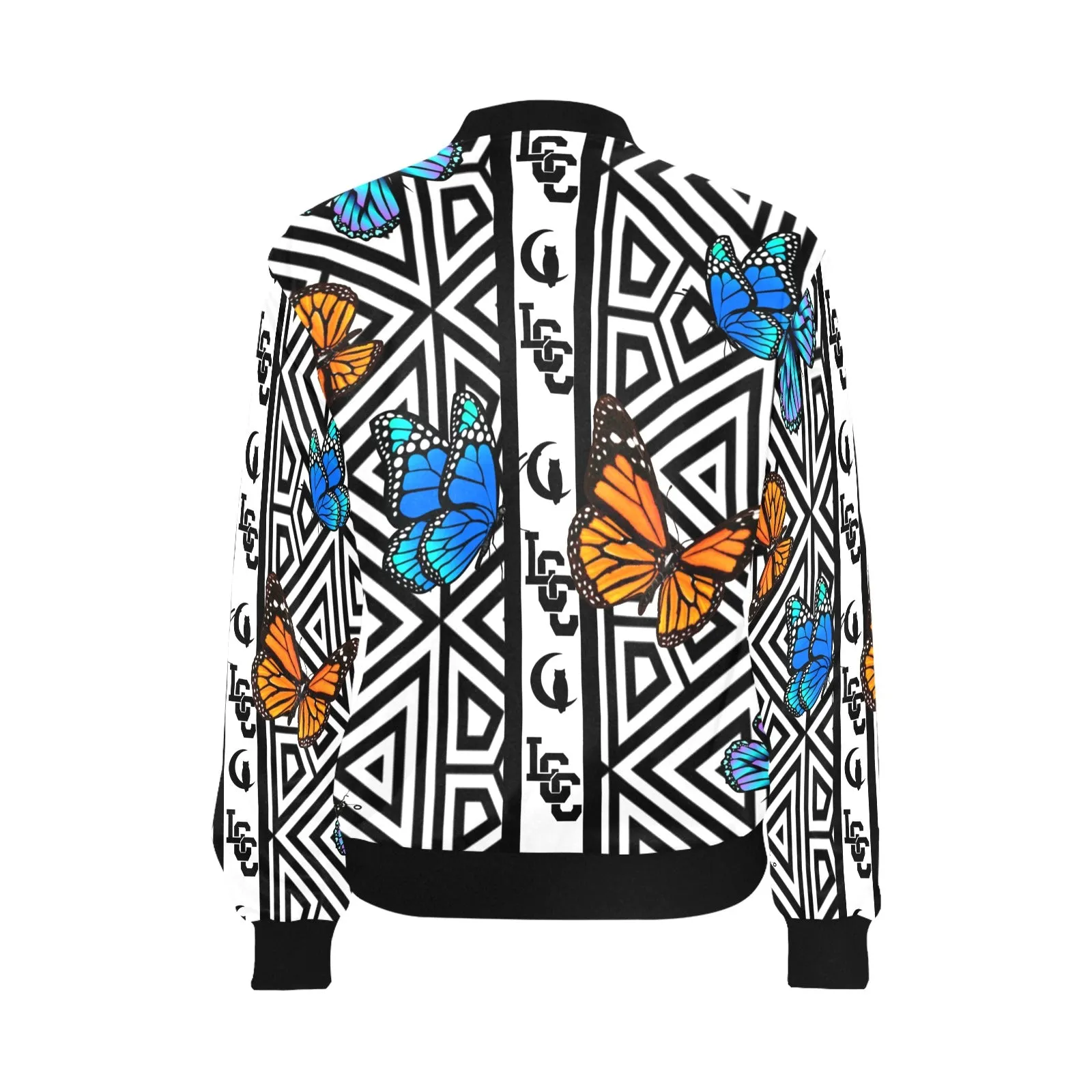 BUTTERFLY LCC Bomber Jacket for Women