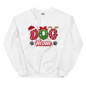 Dog Mom Sweatshirt, Christmas Dogs Shirt, Dog Lover Shirt, Holiday Shirt, Cute Christmas Shirt, Cute Gift for Dog Lover, Dog Mom Shirt, Merry Christmas Shirt, Crew neck sweatshirt, Unisex Sweatshirt