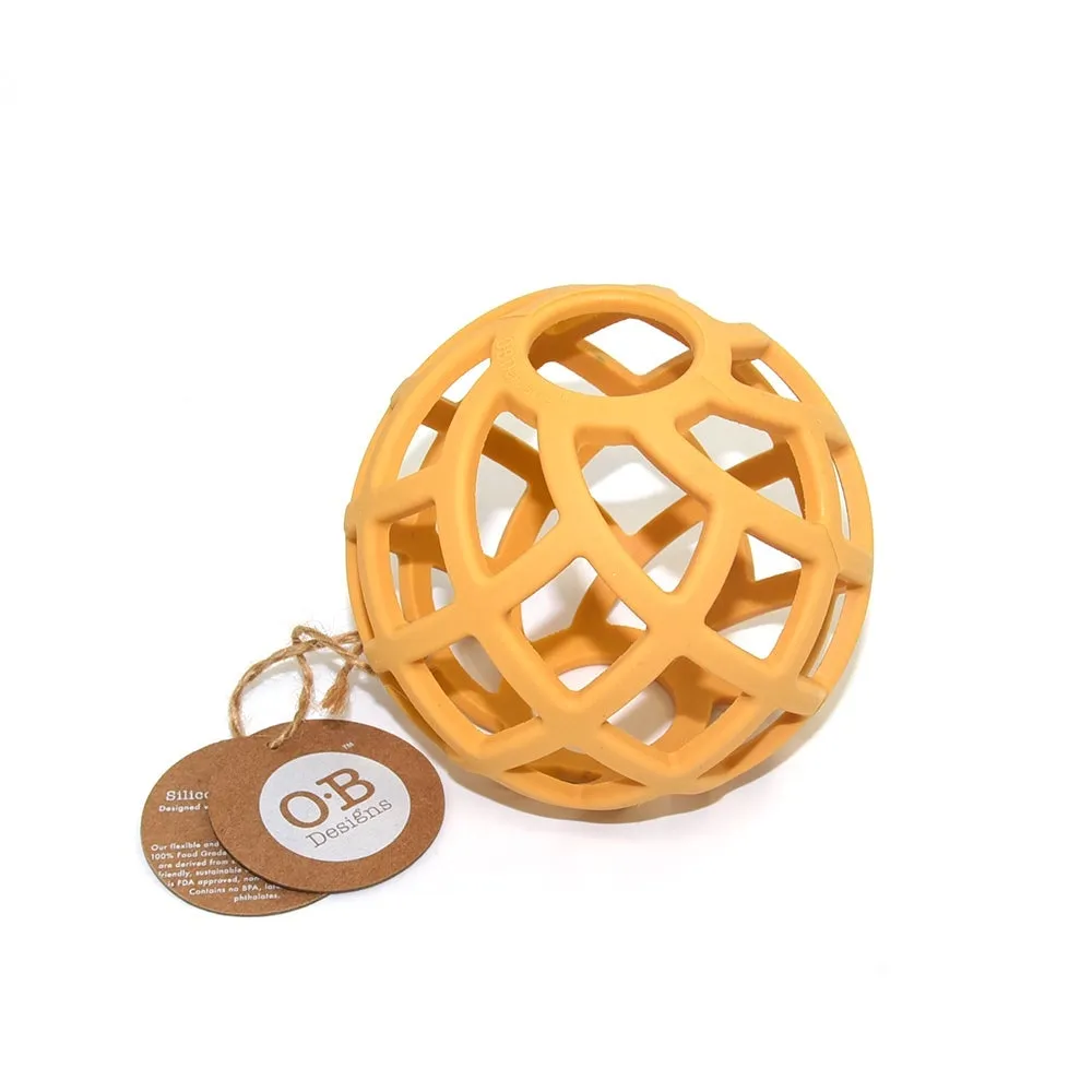 Eco-Friendly Teether Ball | Turmeric