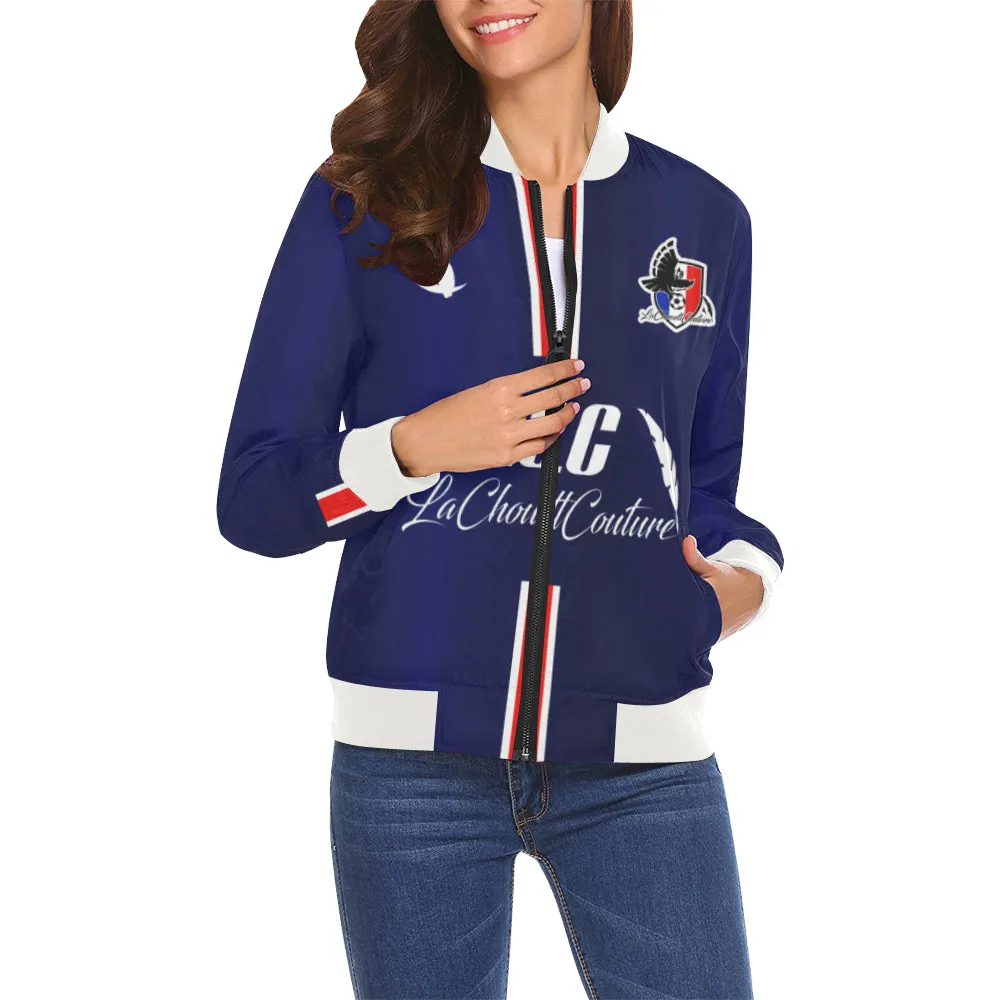 FC PANAME All Over Print Bomber Jacket for Women