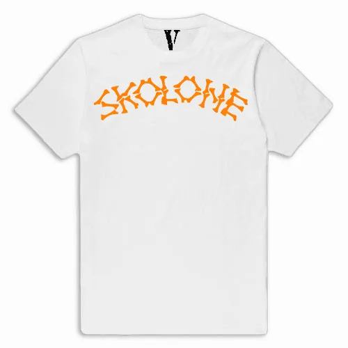 Giftngon - Vlone Style SKOLONE Bones T-shirt