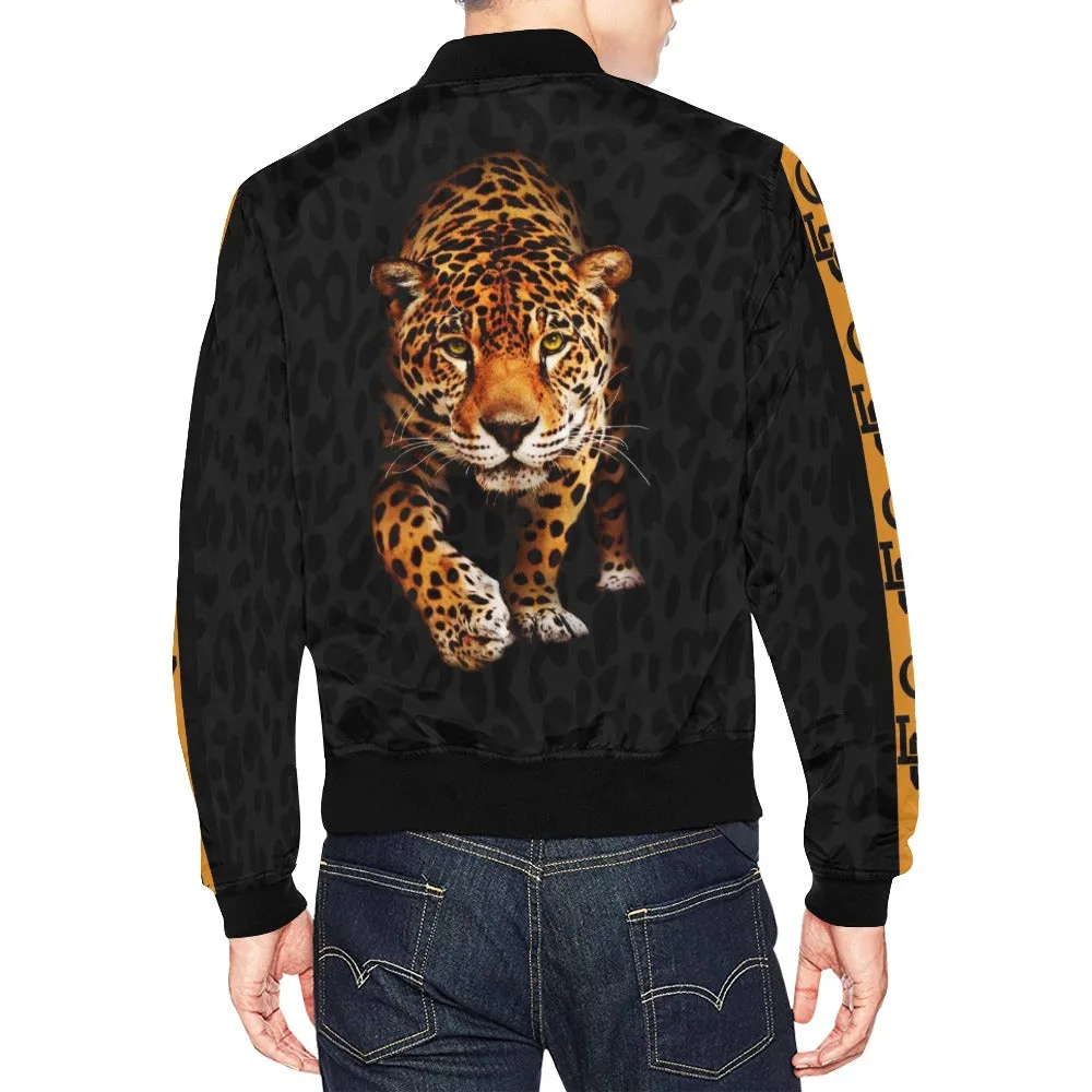 JAGUARD LCC All Over Print Bomber Jacket for Men