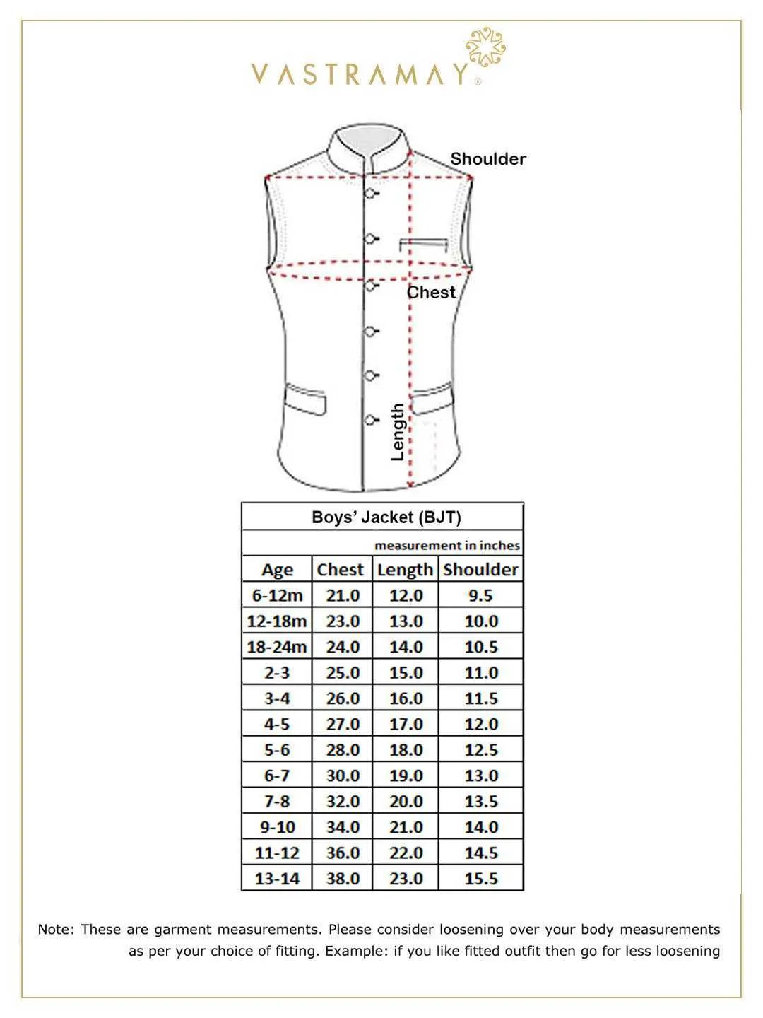 Jashvi Boy's Dark Green Cotton Blend Twill Nehru Jacket