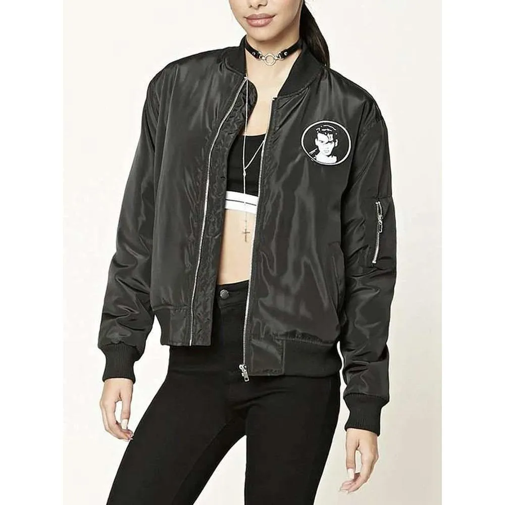 Johnny Depp Cry Baby Women Bomber Jacket