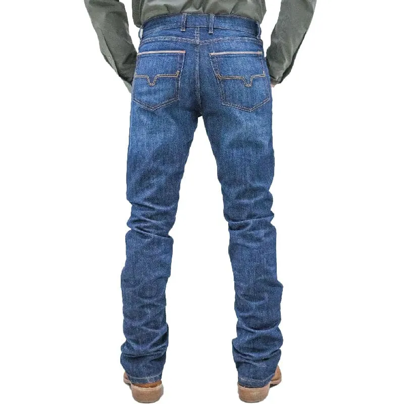 Kimes Ranch Men's Roger Denim Boot Cut Blue Jeans