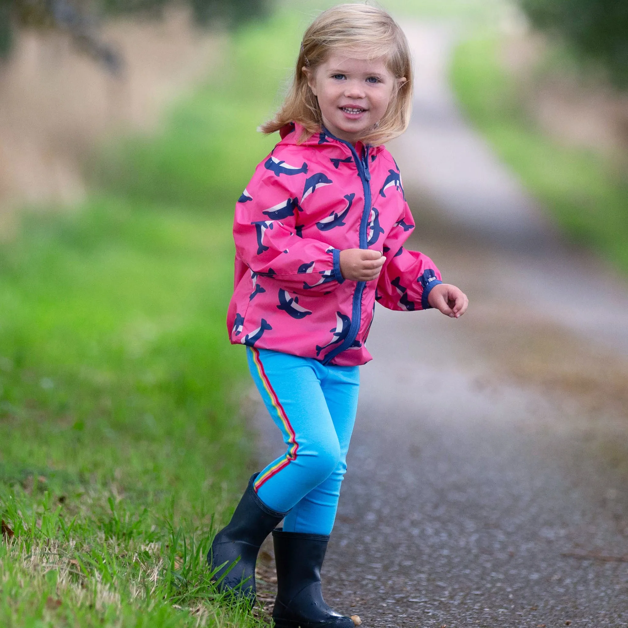 Kite Puddlepack Dolphin Jacket Pink