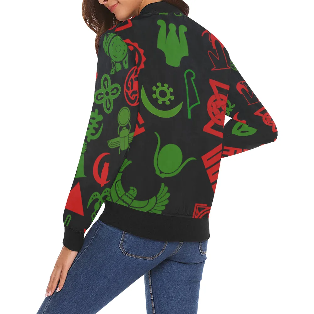 KMT WORLD FULL All Over Print Bomber Jacket for Women