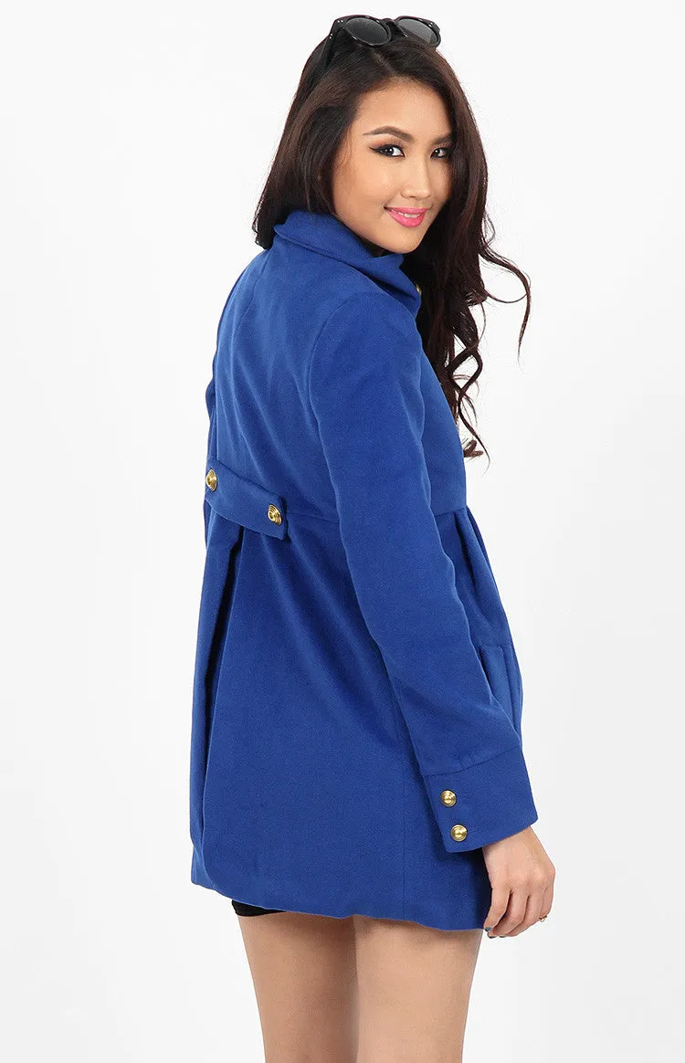 Ladakh Charlotte Coat Cobalt