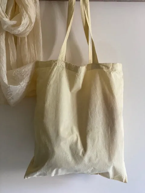 Lemon Yellow Tote Bag