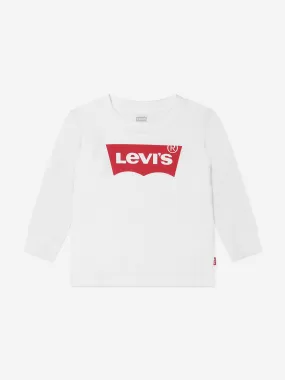 Levi's Wear Baby Boys Batwing Logo T-Shirt in White