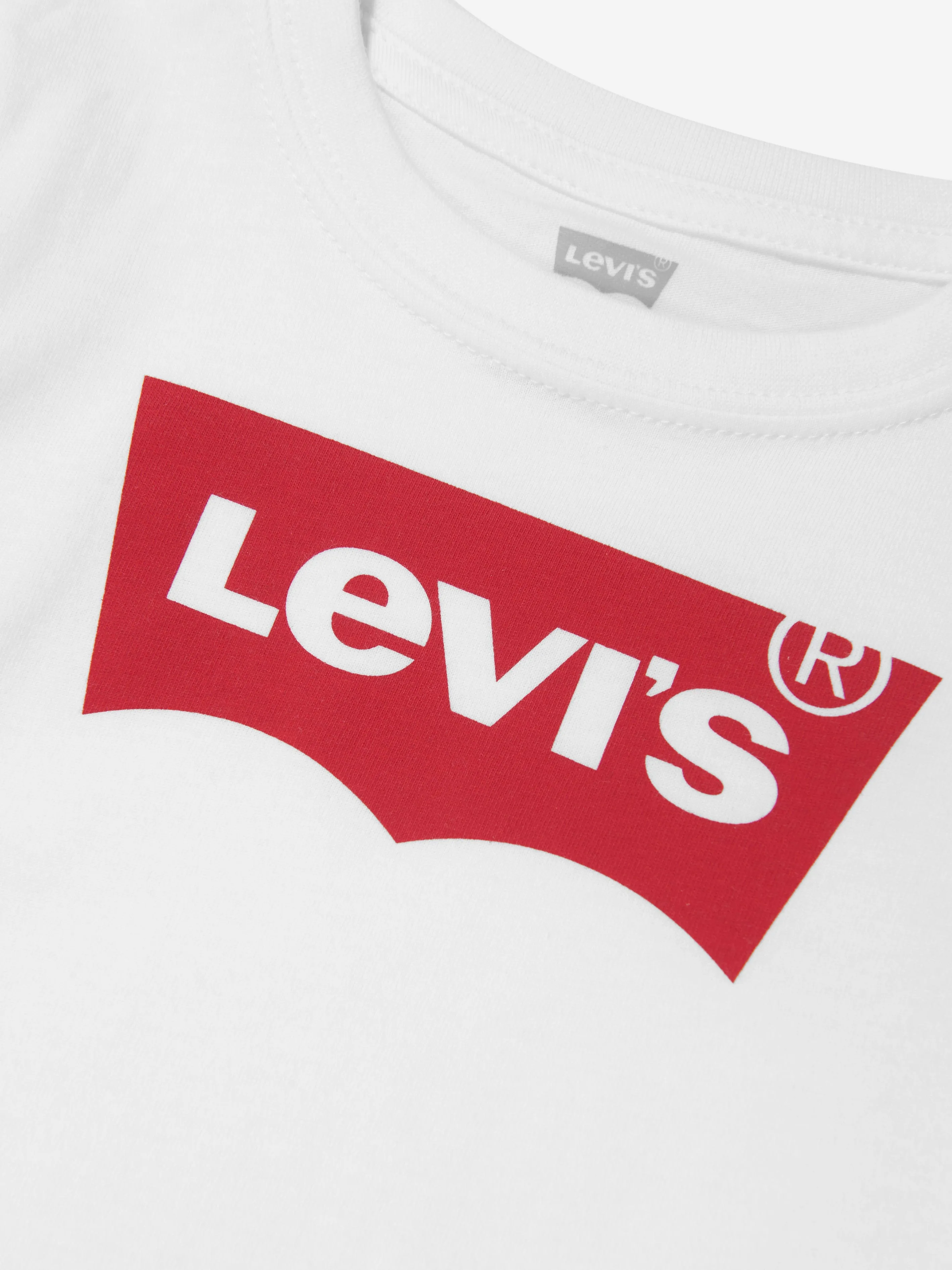 Levi's Wear Baby Boys Batwing Logo T-Shirt in White