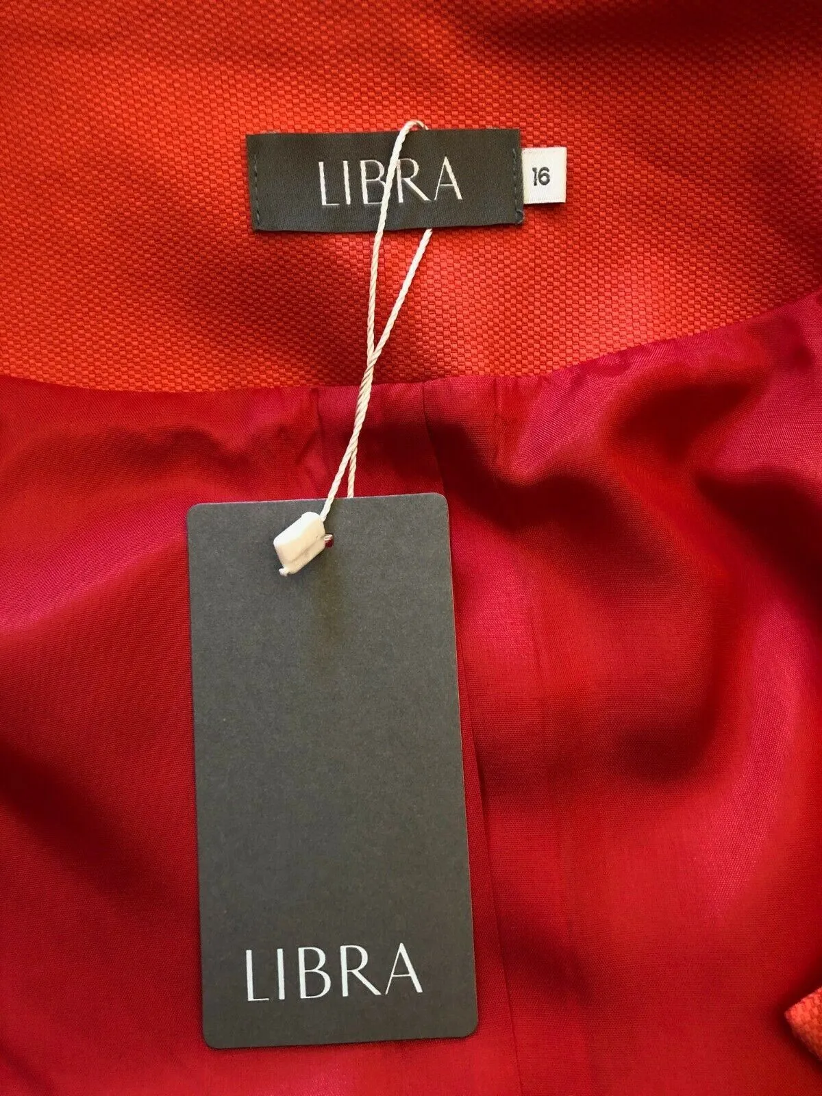 Libra Coral Short Formal Jacket UK 16 US 12 EU 44