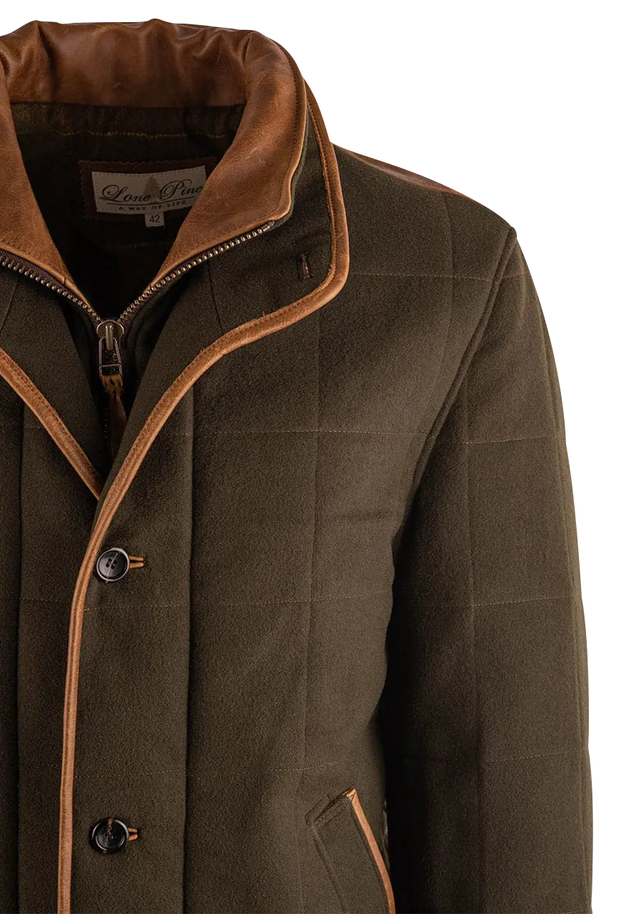 Lone Pine Geneva Cashmere Coat - Olive