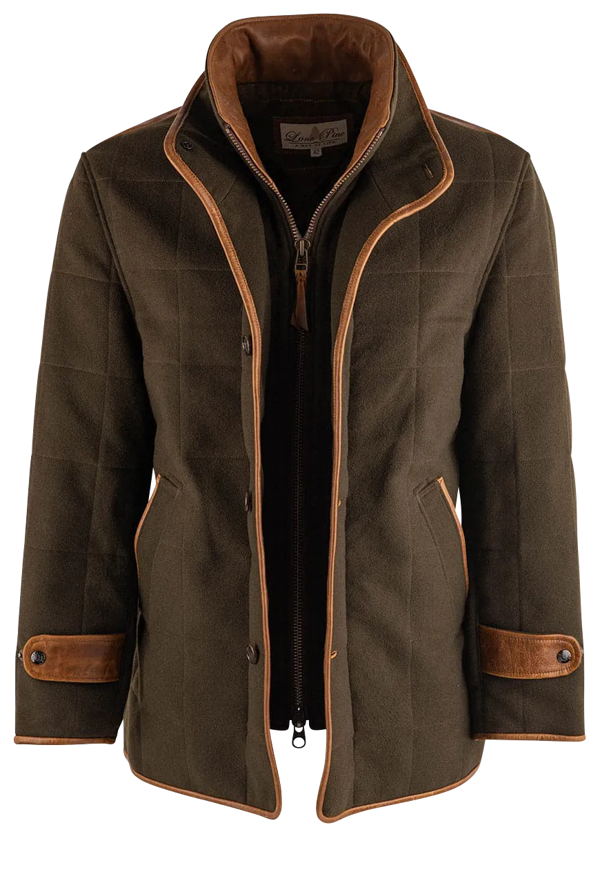 Lone Pine Geneva Cashmere Coat - Olive