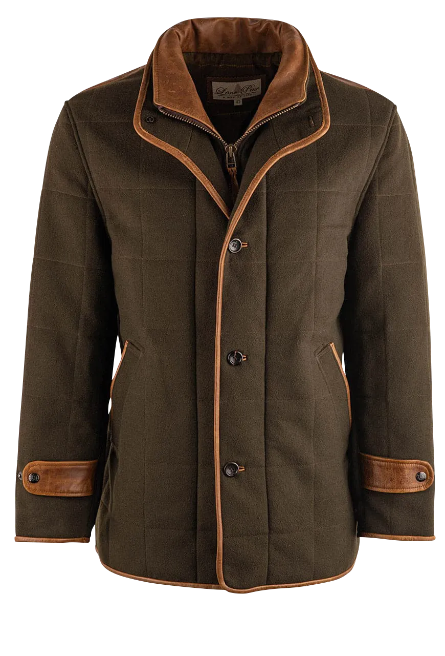 Lone Pine Geneva Cashmere Coat - Olive