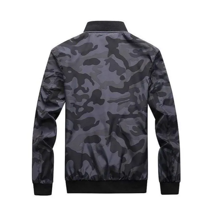 M-7XL Camouflage Bomber Jacket