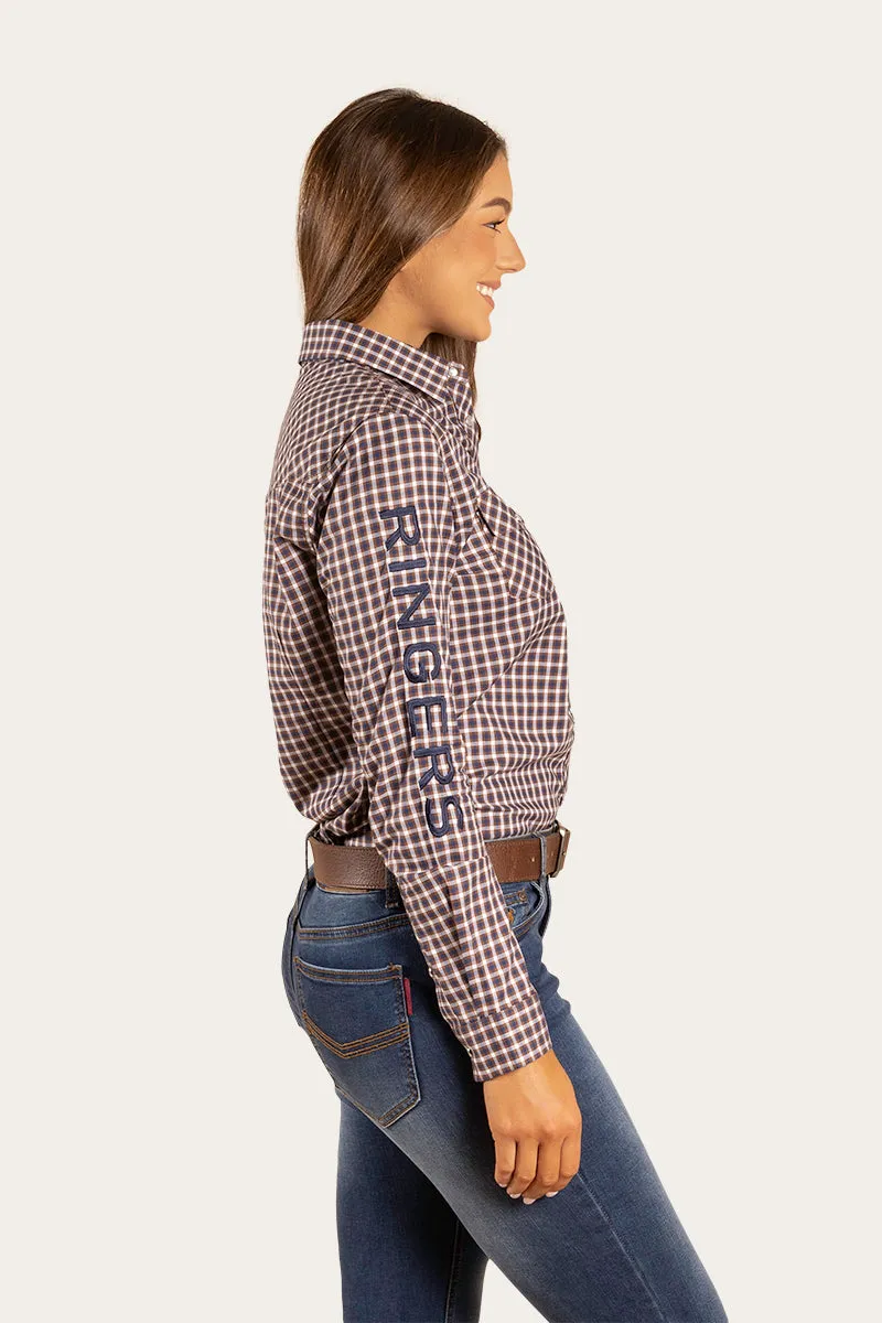 Maverick Womens Western Shirt - Wood