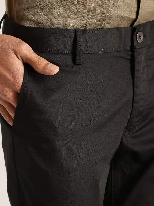 Men Brooklyn Fit Cotton Stretch Trouser