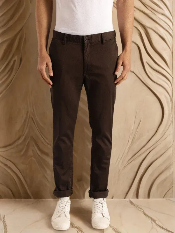 Men Brooklyn Fit Cotton Stretch Trouser