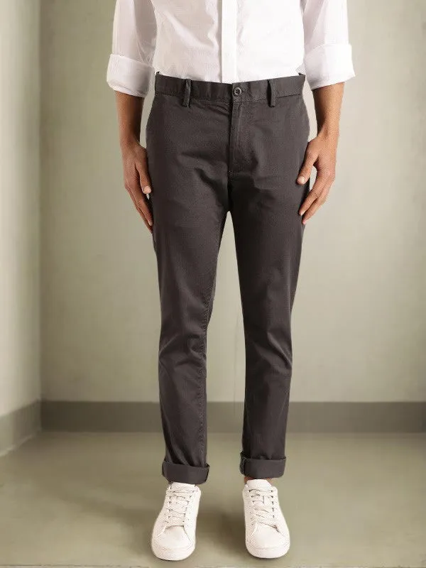 Men Brooklyn Fit Cotton Stretch Trouser