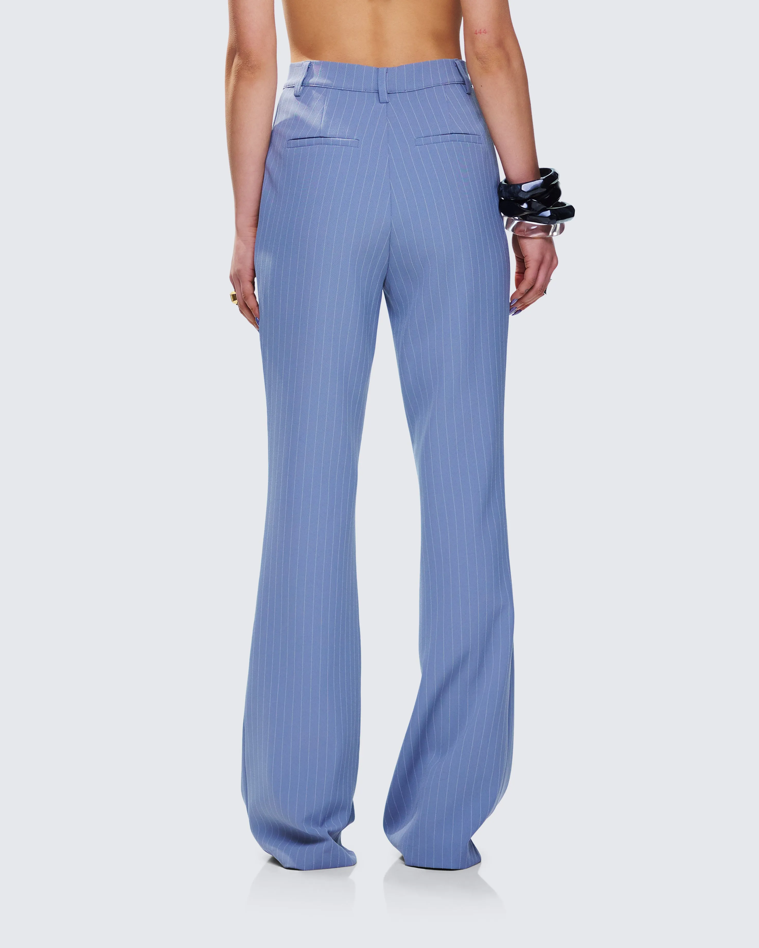 Miren Grey Pinstripe Trouser Pant