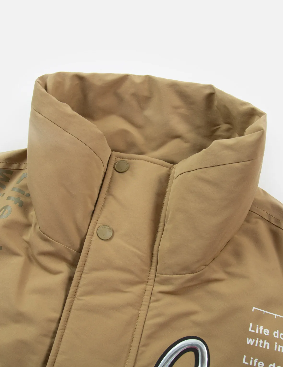 Multi Pocket Padded Bomber Jacket