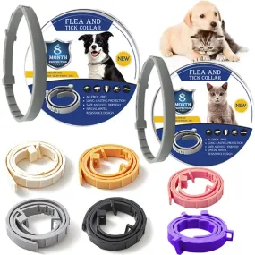 New Releases Cat Collar,Dog Anti-flea and Tick Collars, Pet 8 Month Protection, Can Be Automatically Adjusted, Dogs Accessories