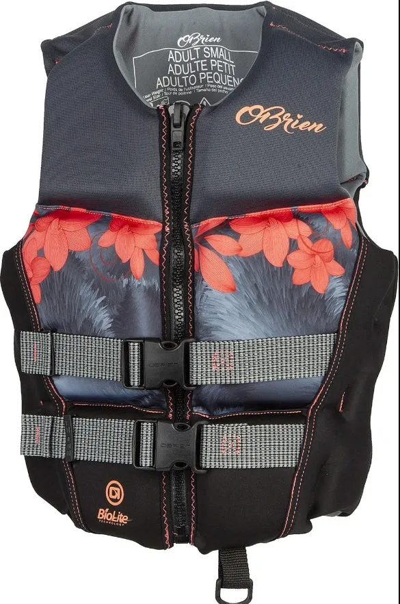 O'brien Ladies flex v-back Coral Large