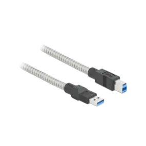 Pegasus USB 3.2 Gen 1 cable Type-A male to Type-B male with metal jacket