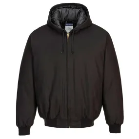 PORTWEST® DuraDuck Work Quilt Lined Hooded Jacket - DC801