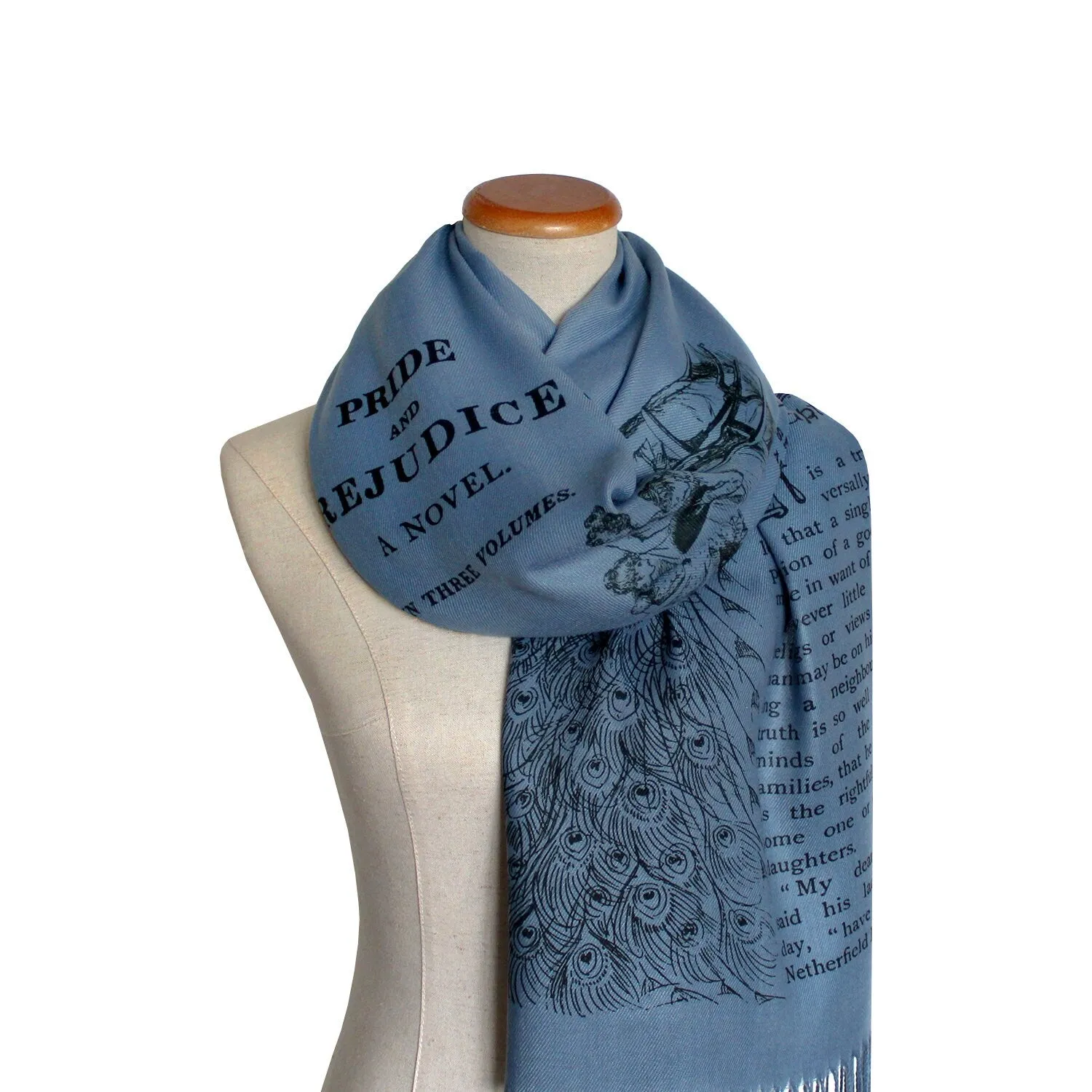 Pride and Prejudice by Jane Austen Shawl Scarf Wrap