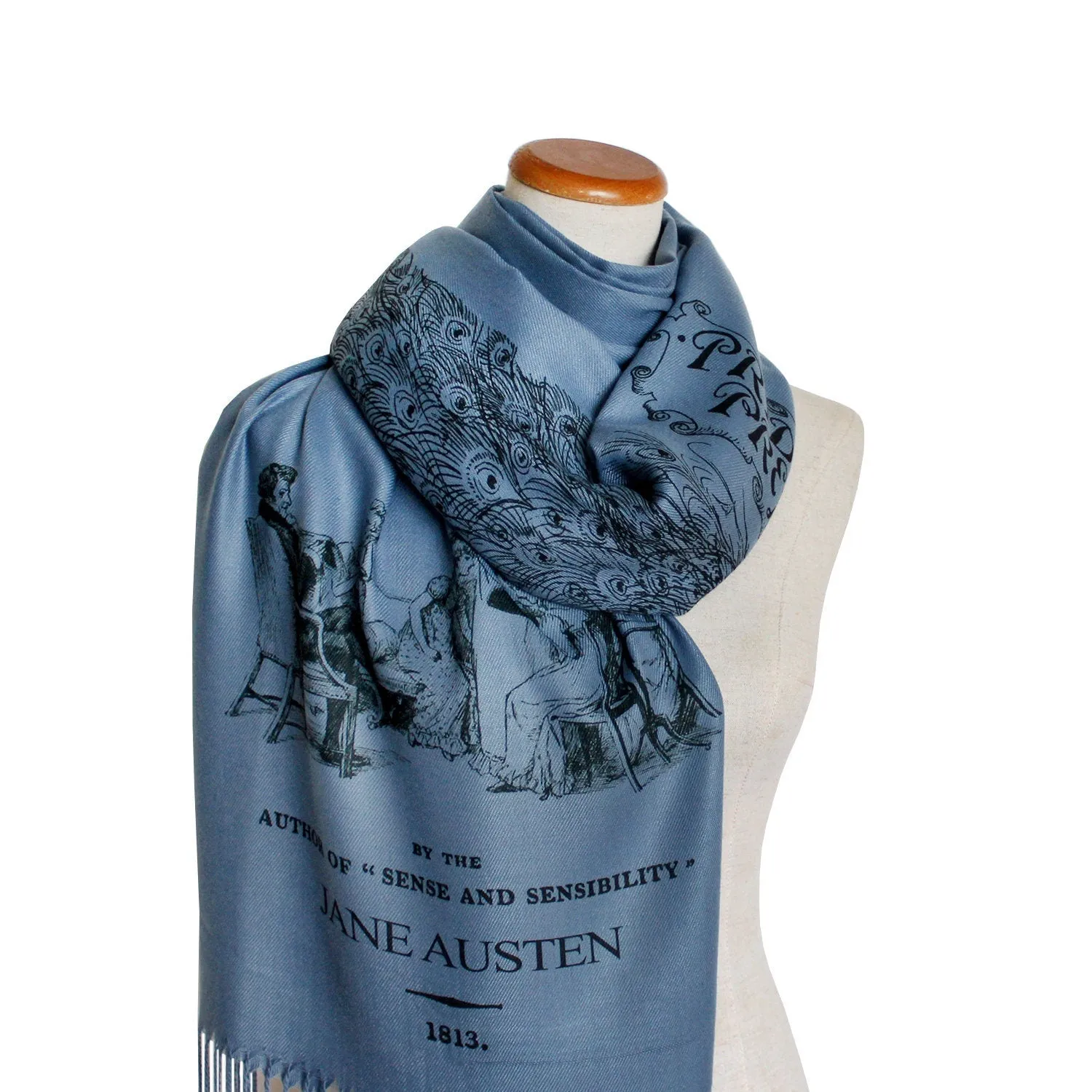 Pride and Prejudice by Jane Austen Shawl Scarf Wrap