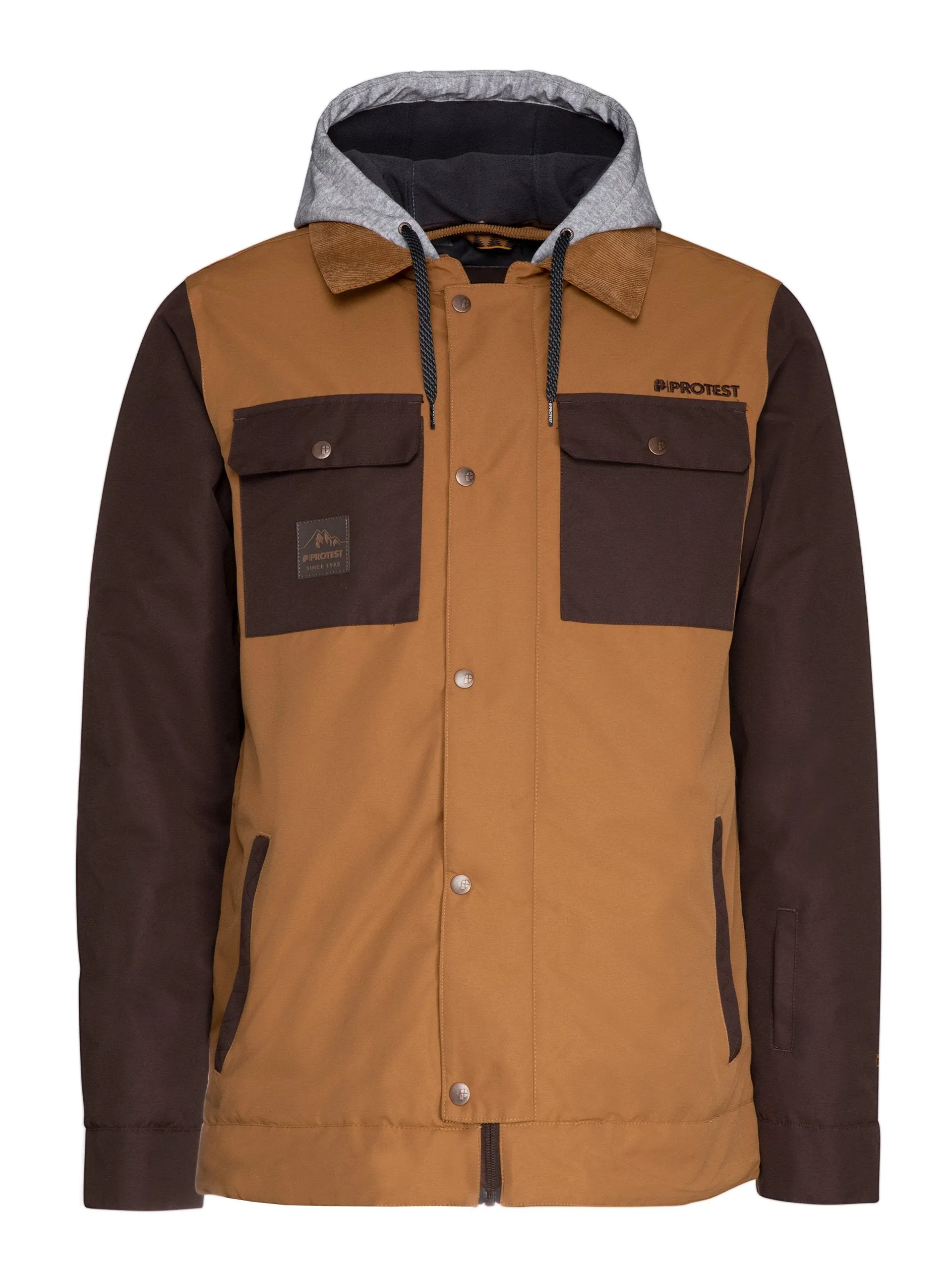 Protest Austin Jacket Mens Beige