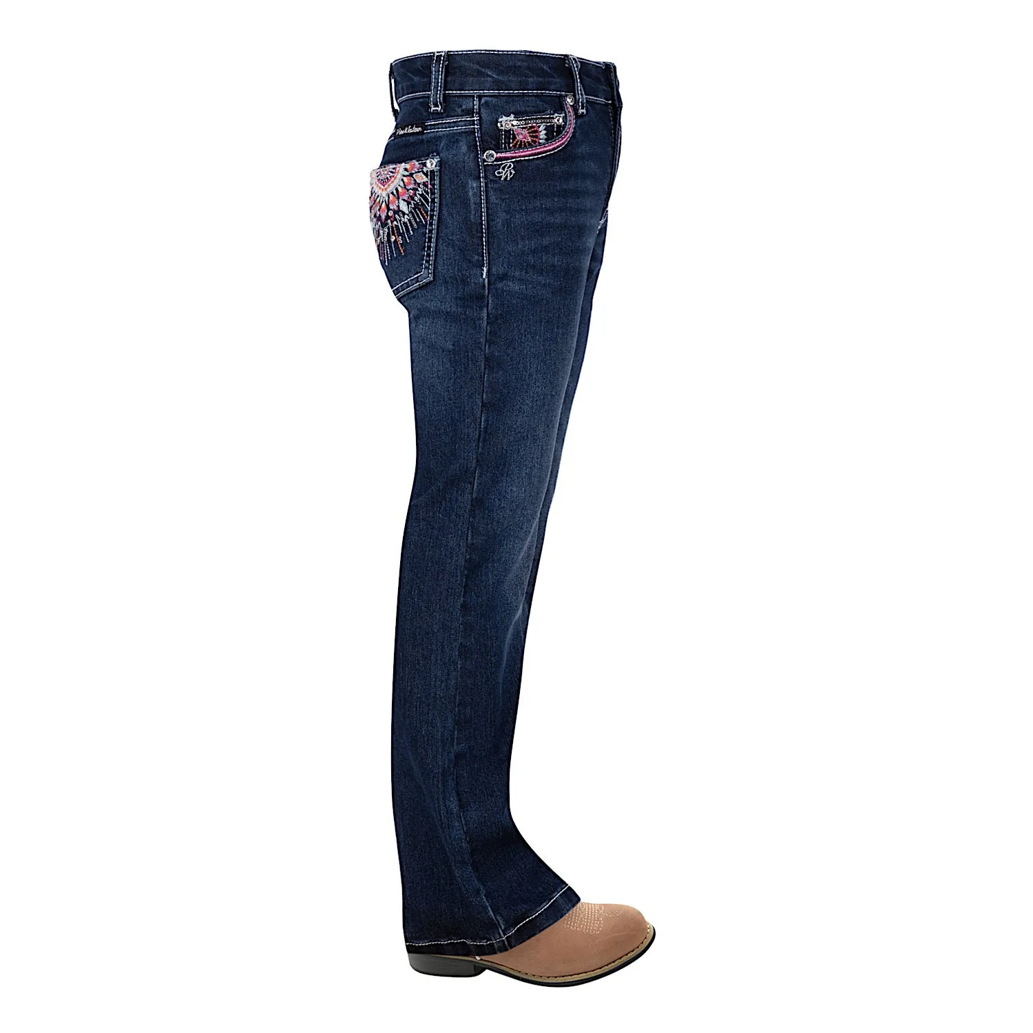 Pure Western Girls Adeline Boot Cut Jean-Evening Sky