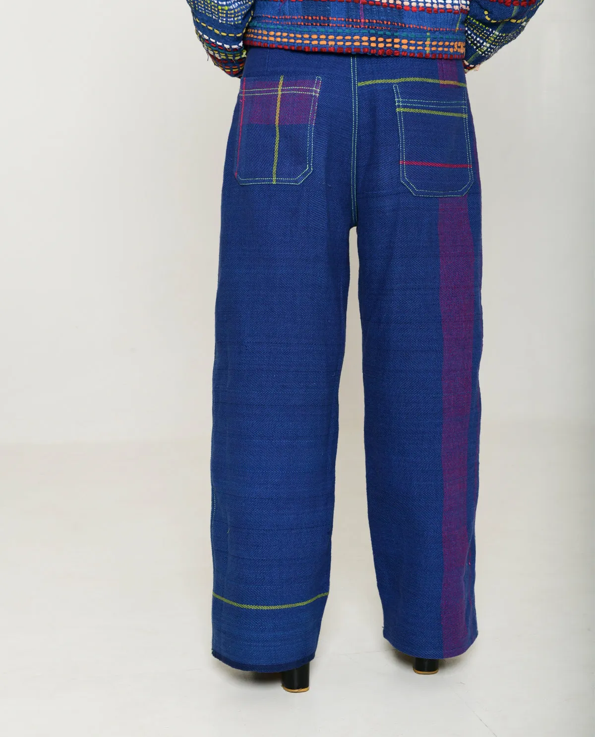 RECYCLE HIDEO INDIGO PANTS