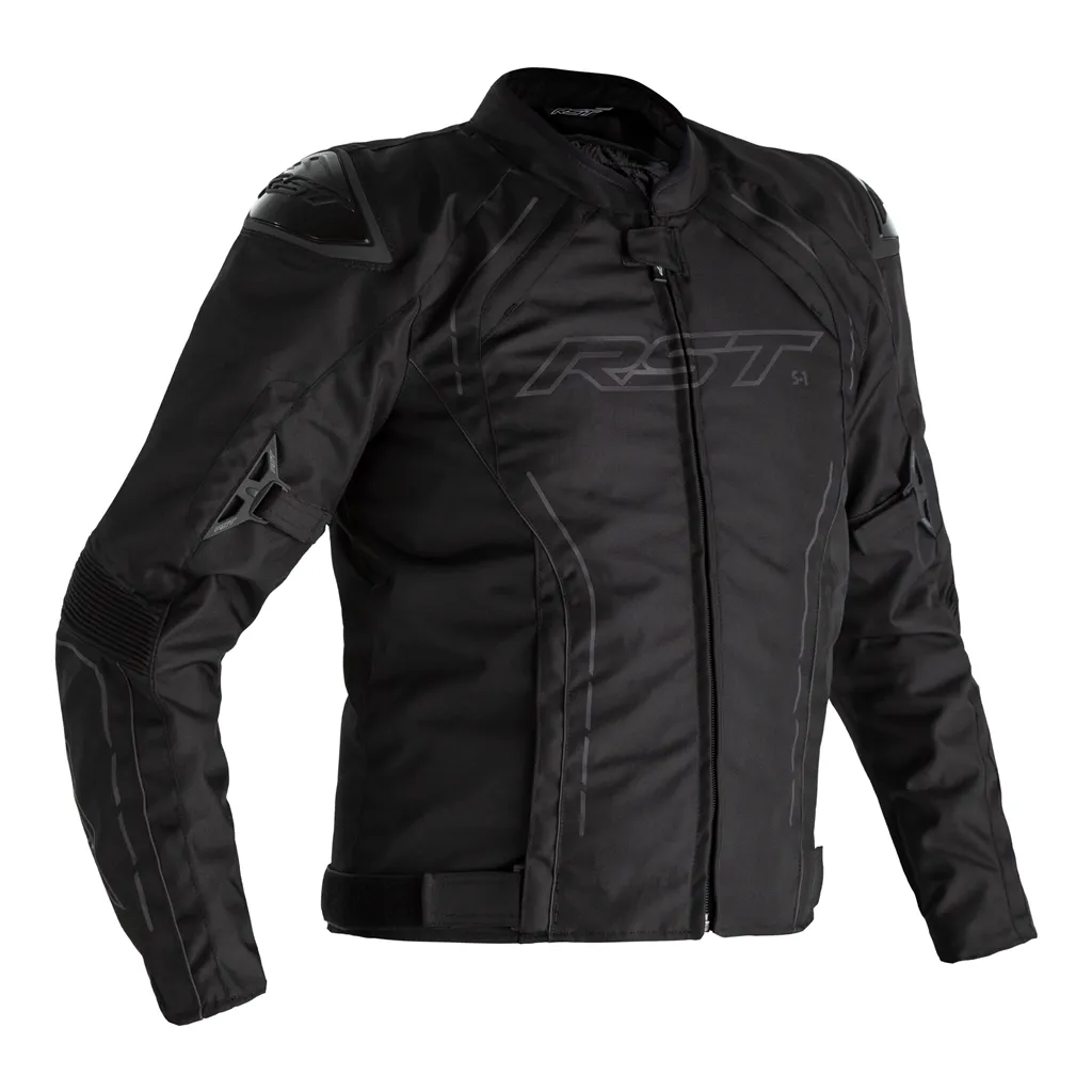 Rst S1 Ce Mens Textile Jacket Black/Black/Black