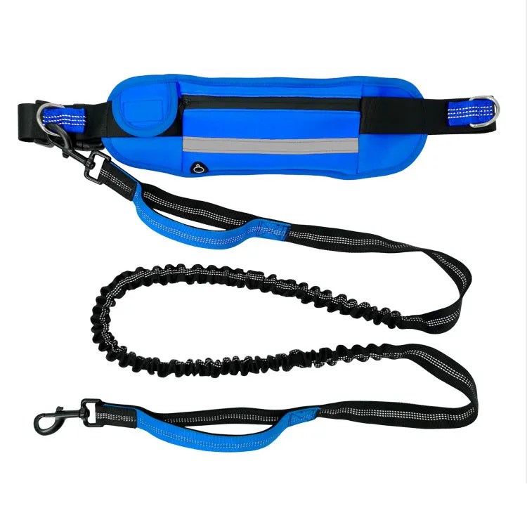 Safety Waist Pack Dog Leash for Outdoor Activities